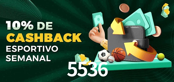 10% de bônus de cashback na 5536